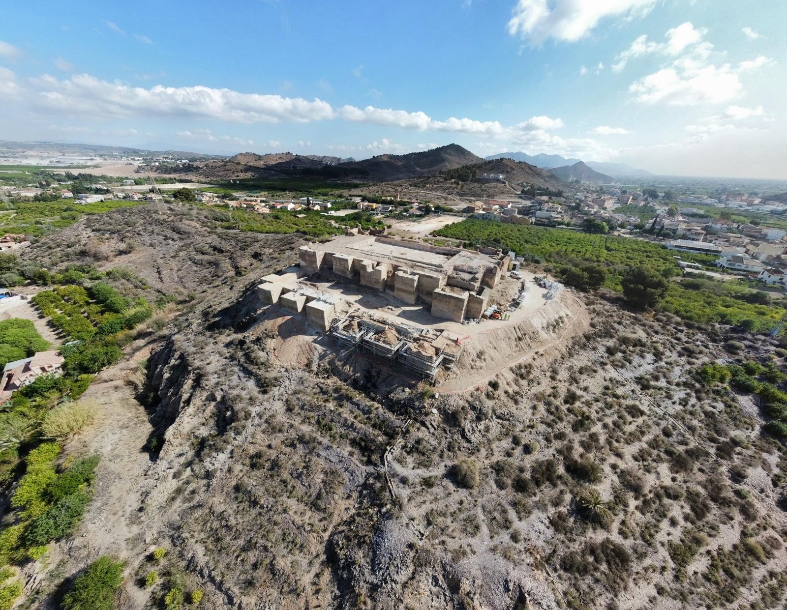 Vistas del Castillejo de Monteagudo