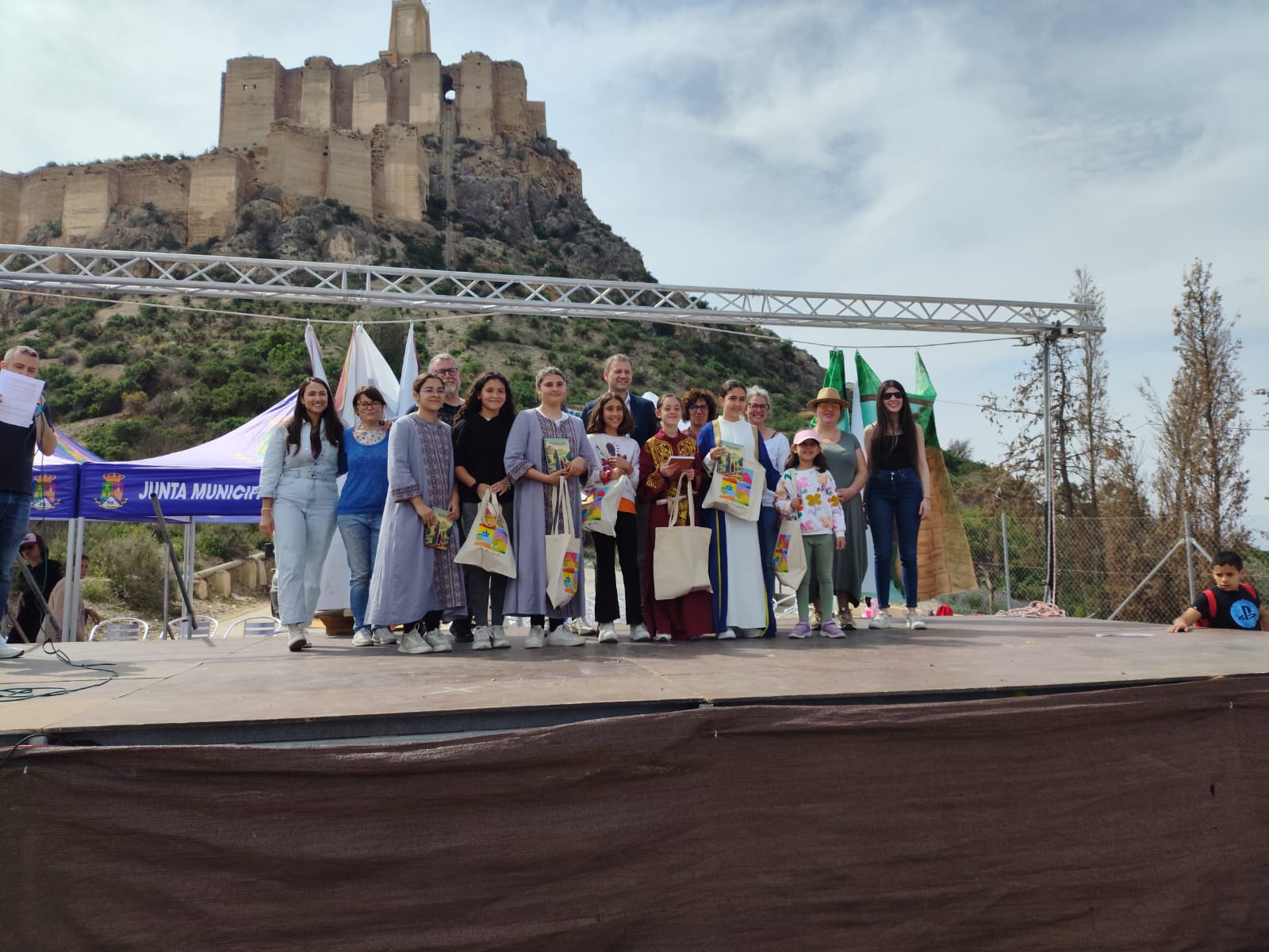 Entrega de premios belén castillo Monteagudo