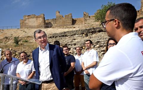 programa de voluntariado arqueológico en el entorno del Castillejo de Monteagudo