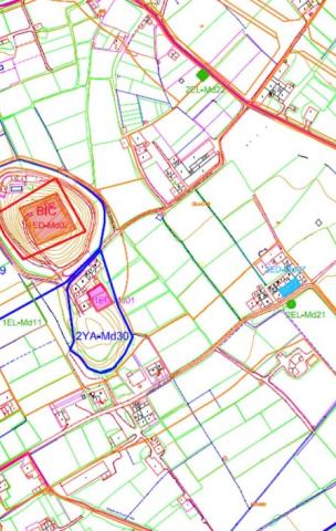 Plano mapa HORNO MORUNO