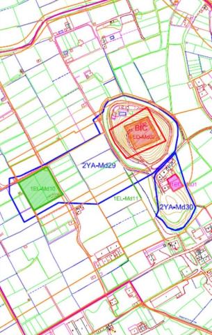 Plano mapa ALMAZARA DE LARACHE
