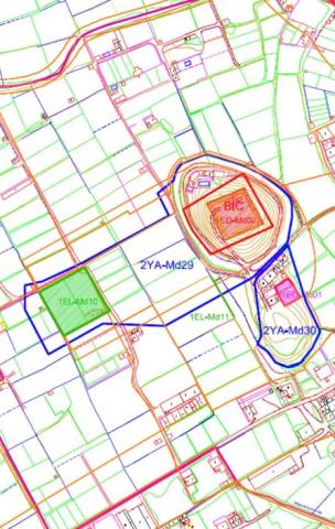 Plano YACIMIENTO ARQUEOLOGICO DE LA ALMAZARA